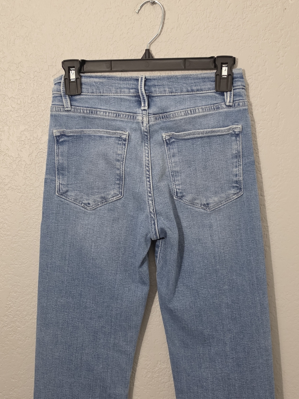 Frame Denim Le High Straight Galeston Light Wash Cropped Womens 26 - Picture 6 of 11